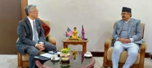Minister Khand And US Assistant Secretary Meet