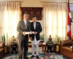 Visiting US Assistant Secretary Lu calls on Foreign Minister Khadka
