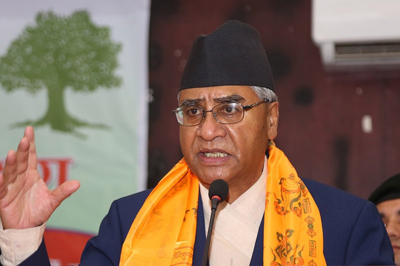 Sher Bahadur Deuba is reelected Nepali Congress President