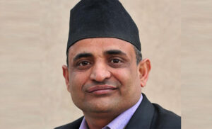 Oath of office and secrecy by Attorney General Dr. Pokharel