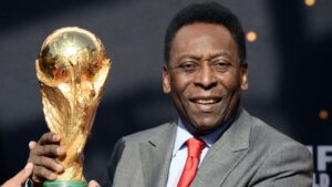pele : World Cup hero, global icon and genius person