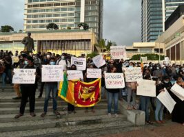 Anti-government protests silent in Sri Lanka