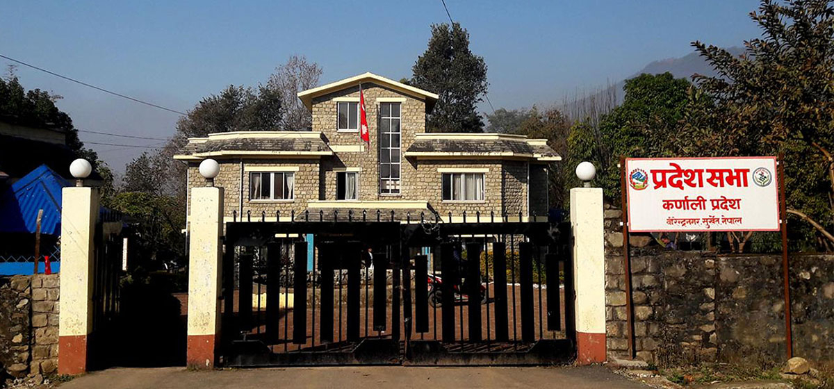 Karnali Province Assembly to elect Speaker on Jan 15