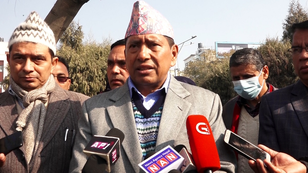 DPM Shrestha says : Restoration of Valley’s damaged roads soon