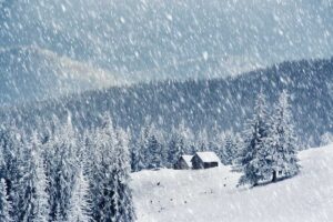 Light snowfall possibility in some places of  high mountainous region