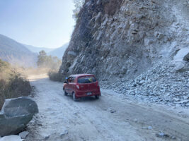 Baglung-Beni road turns sorry state of affairs