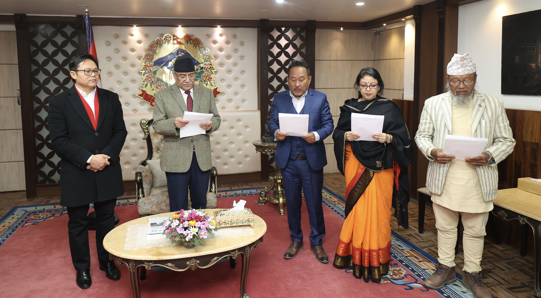 Three newly-appointed Chancellors sworn in