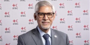 IFRC General Secretary Chapagain arrives in Nepal