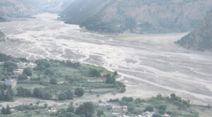 Kaligandaki embankment advanced to protect human settlements