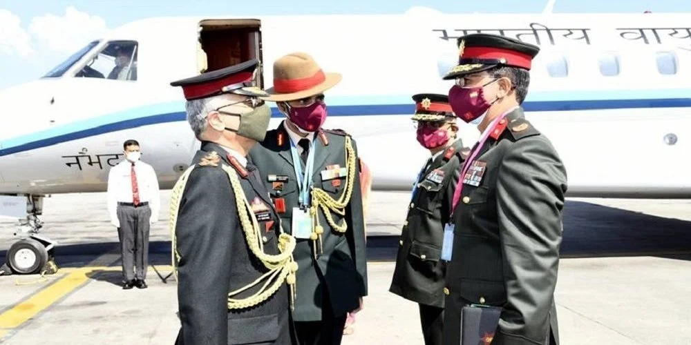 Four former chiefs of Indian Army in Kathmandu