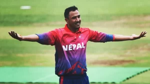 Former Captain Khadka inaugurates cricksal