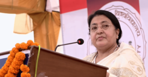 Need to build self-reliant economy: Former President Bhandari