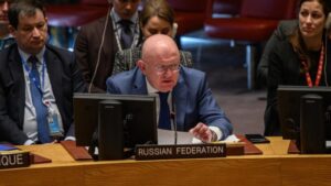 Russian envoy claims West is determined to destroy Russia