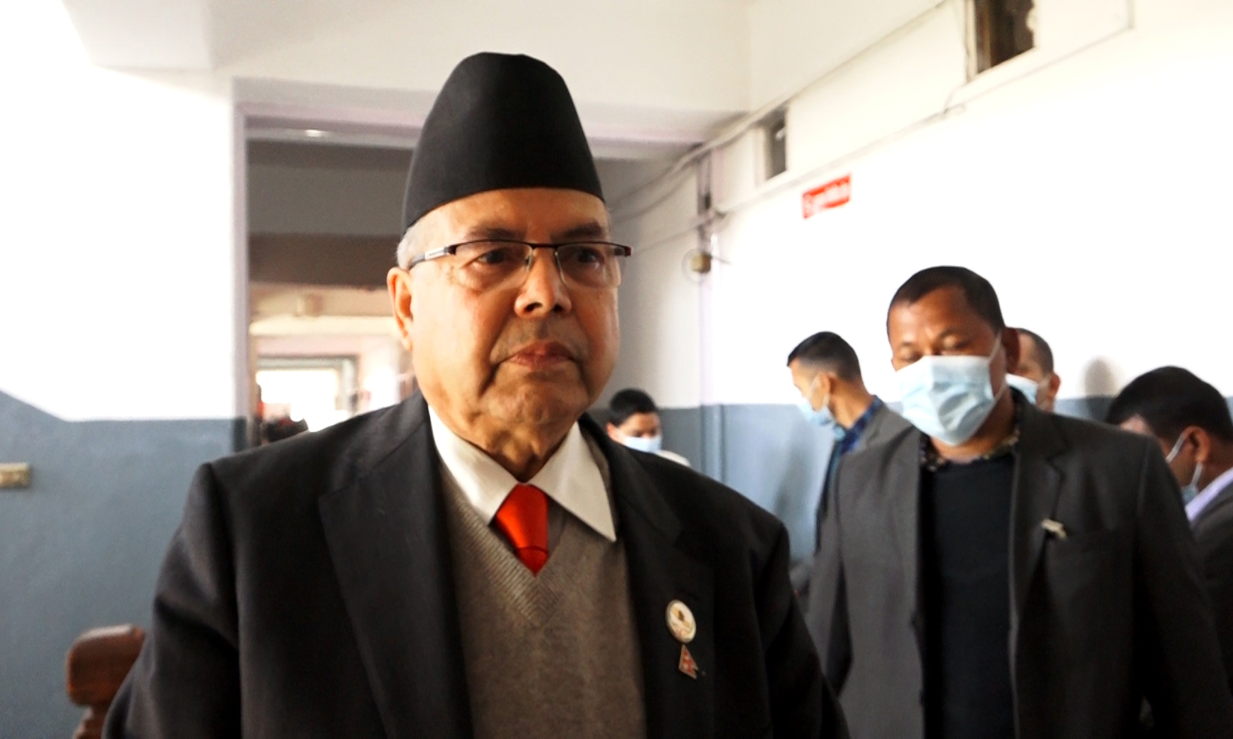 Senior leader Khanal leaves for India