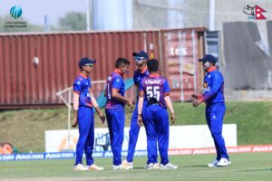 ICC U-19 Qualifier : Nepal’s third consecutive victory