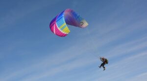 Test paragliding flight conducted in Phulchowki-Kushadevi