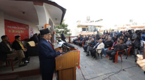 Prime Minister Dahal insists on unity among Maoist forces