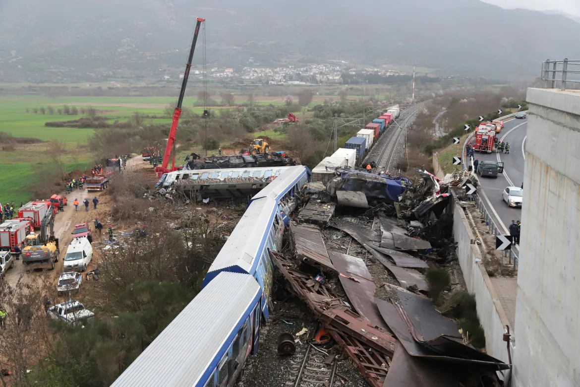 Greece trains collision update :  36 dead, 85 others injured