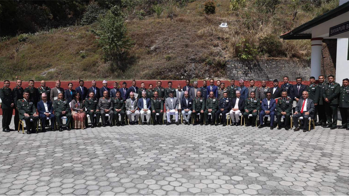 Nepali Army’s advance course concludes