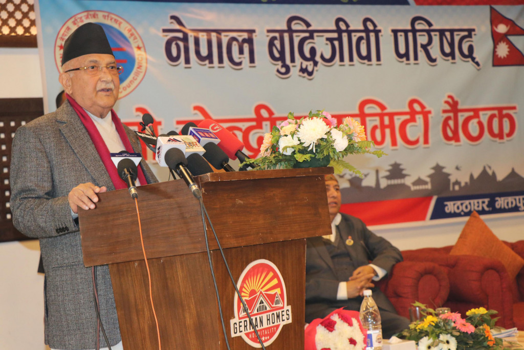 Intellectual struggle necessary to defeat wrong thoughts, says UML Chair Oli