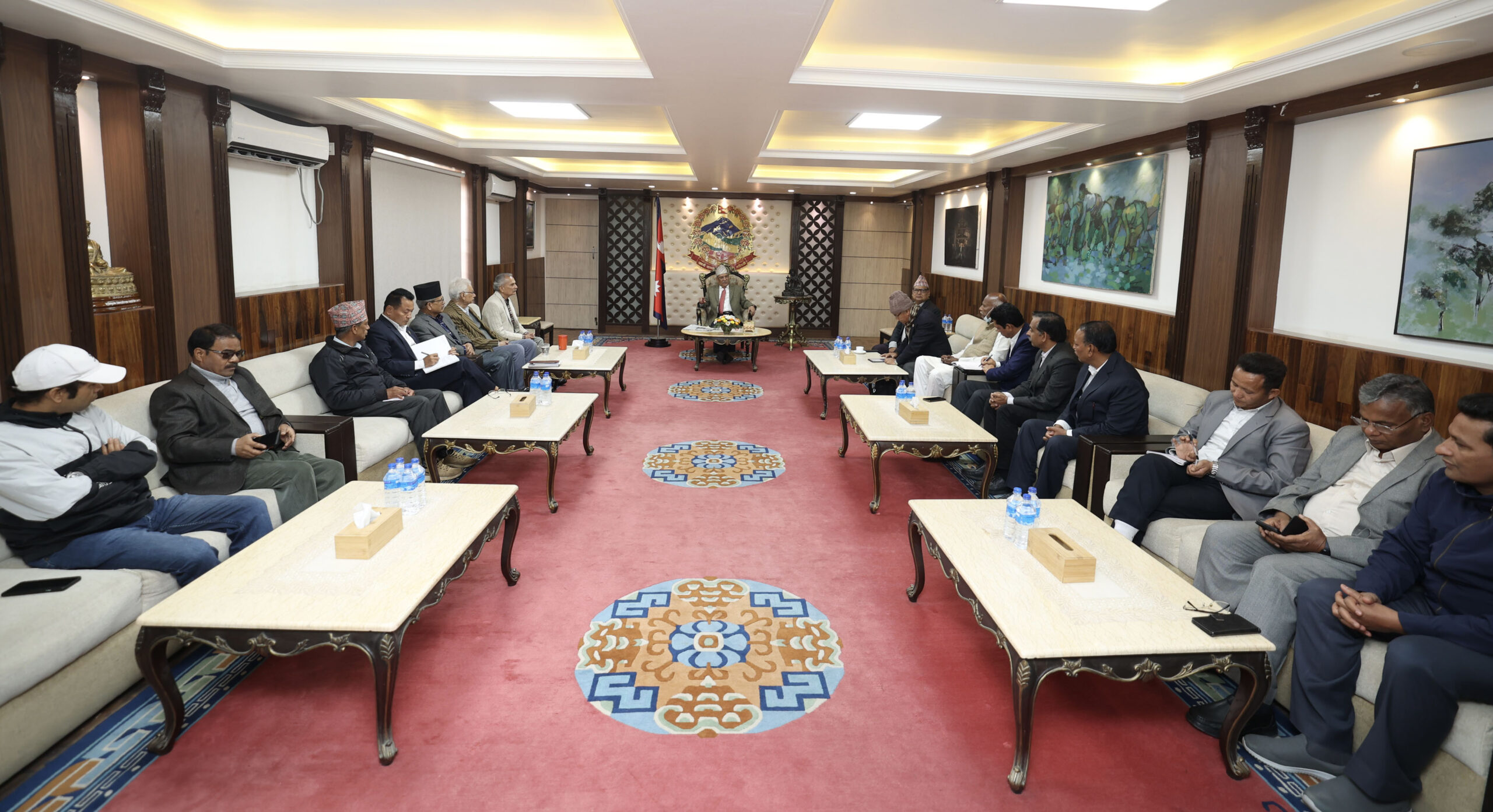 Factions of Maoist stream holding joint press conference