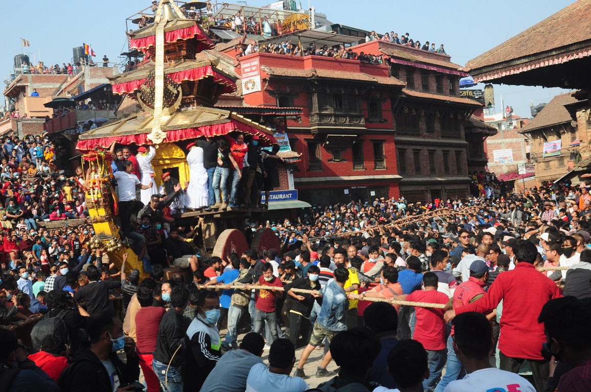 Biska festival begins in Bhaktapur