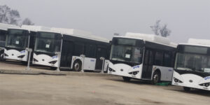 Electric buses come into operation in Lumbini