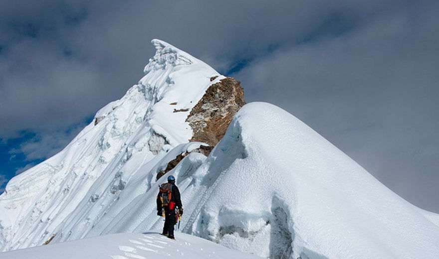 Nepal Police expedition team climbs Mt Lobuche