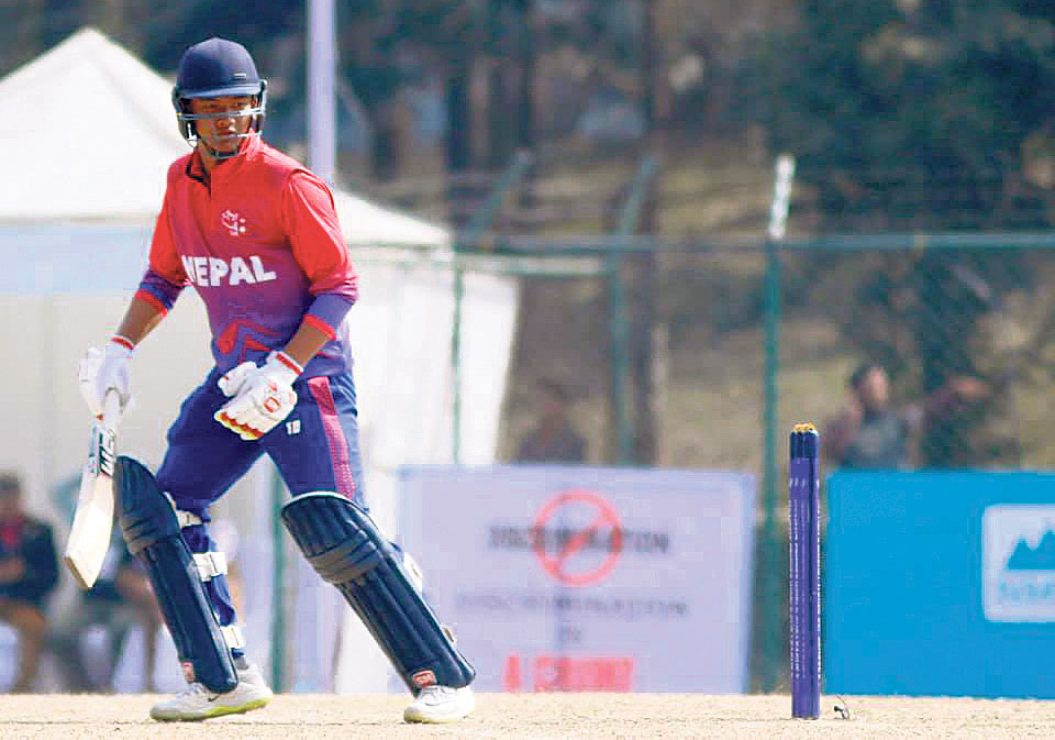 Kushal Malla scores his first century