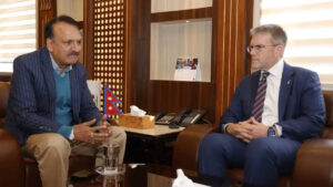 US Ambassador calls on Finance Minister Mahat