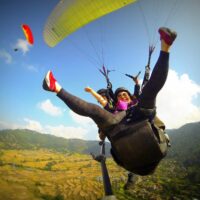 Commercial paragliding launched in Chitwan