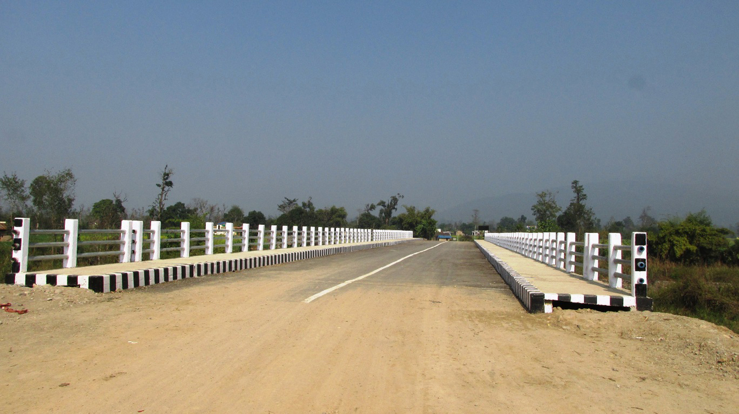 Two motorable bridges constructed over Myagdi river