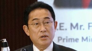 Japan PM evacuated after apparent smoke bomb blast