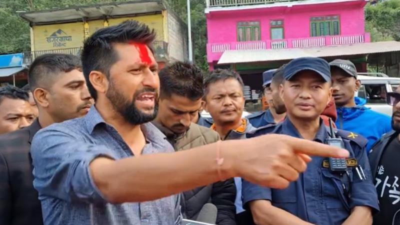 Update : Rabi Lamichhane widens lead in vote counting