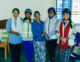 Mechi-Kali bicycle journey of women journalists