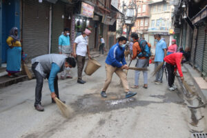 Landlords and entrepreneurs launch clean-up drive in Thamel