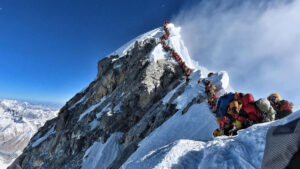 Mt Everest sees highest number of climbers in seven decades