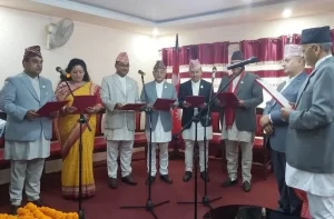 Bagamati provincial government expanded, ministers sworn-in