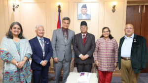 PM Dahal, IPPF Director General Bermejo meet