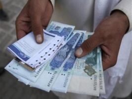 Pakistani rupee declines to record low amid political instability