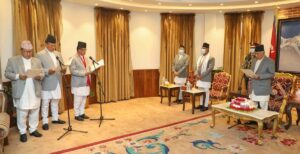 Three newly appointed ministers take oath of office and secrecy