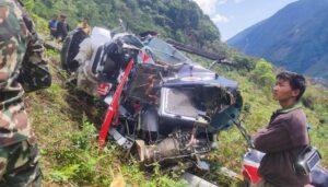 Simrik Air helicopter crash: One injured succumbs