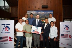 US-Nepal Friendship Team II leaves for Alaska adventure