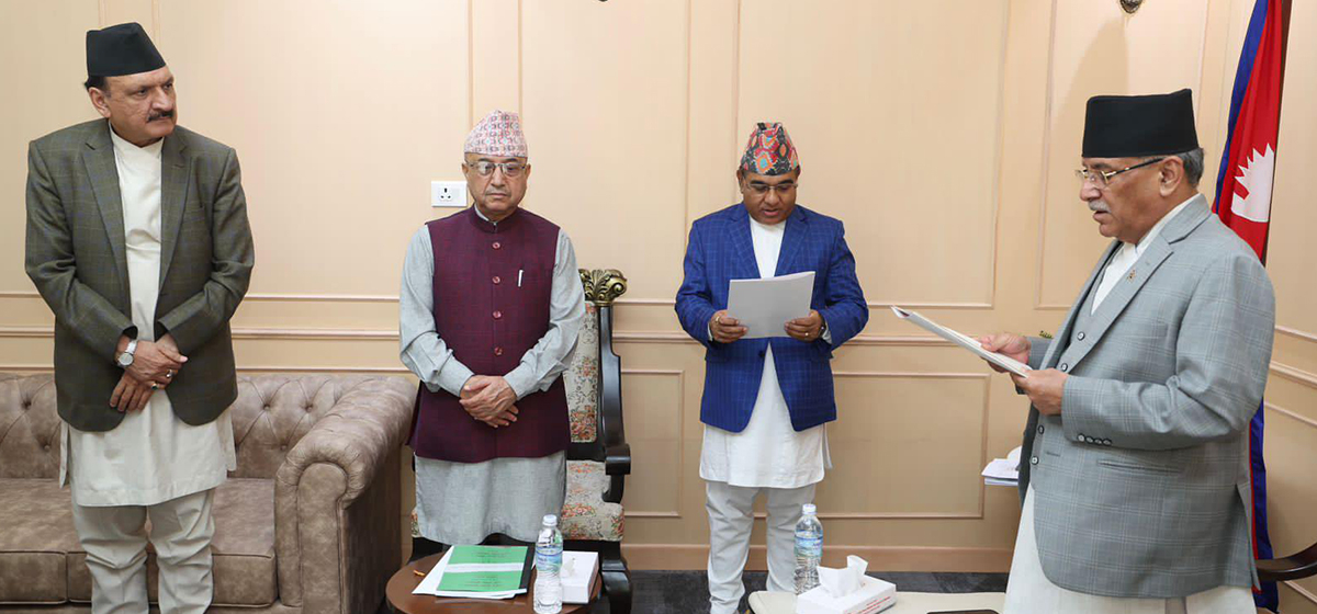 National Security Council advisor Bairagi takes oath