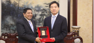 DPM Shrestha hold talks with CPC Gen-Secy of Sichuan University Committee