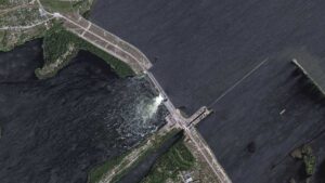 Ukraine accuses Russia of destroying major dam near Kherson