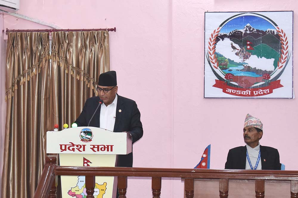 Gandaki Province Finance Minister Ale defends provincial budget as realistic