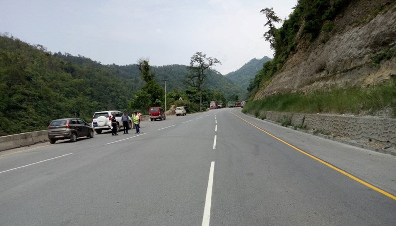 Muglin-Malekhu road section being upgraded