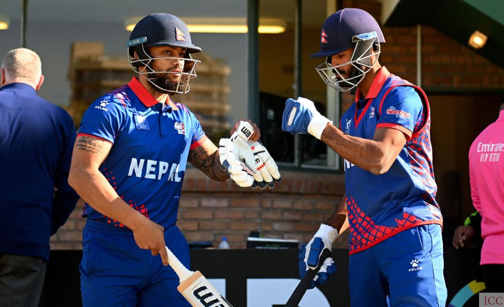 World Cup cricket qualifiers: Nepal sets 291  runs target against Zimbabwe