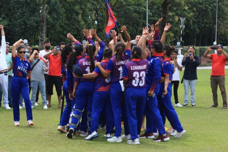 Nepal wins T20 women’s series against hosts Malaysia